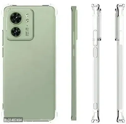 Back Cover for MOTOROLA Edge 40 Transparent Camera Bump Protector Silicon Pack of 1-thumb2