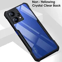 ROYALBASE Back Cover for Realme Narzo 50 Pro 5G Black Camera Bump Protector Silicon-thumb2