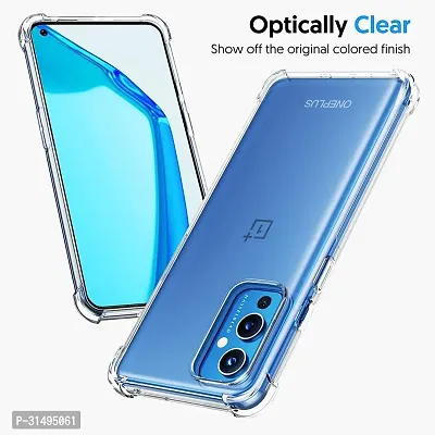 ROYALBASE Back Cover for OnePlus 9 Transparent Grip Case Pack of 1-thumb4