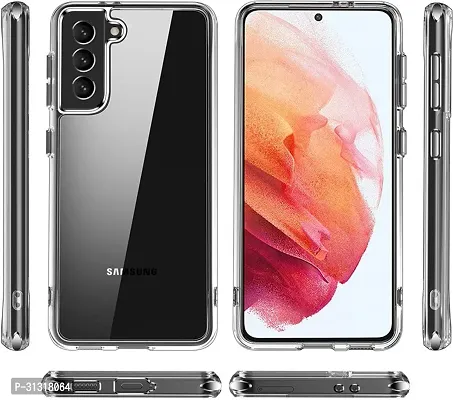 ROYALBASE Back Cover for Samsung Galaxy S22 Plus 5G Transparent Camera Bump Protector Silicon Pack of 1