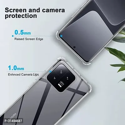 Back Cover for Xiaomi 13 Pro 5G Mi 13 Pro 5G Transparent Camera Bump Protector Silicon Pack of 1-thumb5