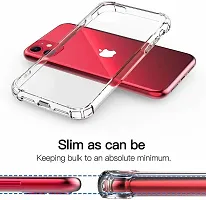 ROYALBASE Back Cover for Apple iPhone 11 Transparent Grip Case Pack of 1-thumb1