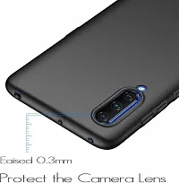 ROYALBASE Back Cover for REDMI A3MI A3 Black Grip Case Silicon Pack of 1-thumb1