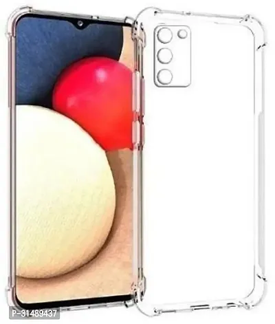 Back Cover for SAMSUNG GALAXY M02S Transparent Grip Case Pack of 1-thumb0