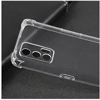 Back Cover for Realme GT 5G Transparent Silicon Pack of 1-thumb3