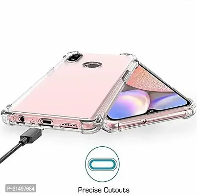 ROYALBASE Back Cover for Samsung Galaxy A10s Transparent Grip Case Pack of 1-thumb3