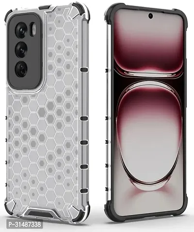 Back Cover for Oppo Reno 12 5G Transparent Camera Bump Protector Pack of 1