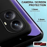 Back Cover for Realme C55 Black Grip Case Silicon Pack of 1-thumb4