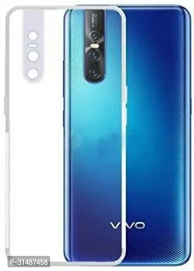 Back Cover for VIVO V15 PRO Transparent Grip Case Pack of 1