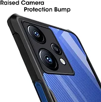 ROYALBASE Back Cover for Realme Narzo 50 Pro 5G Black Camera Bump Protector Silicon-thumb3