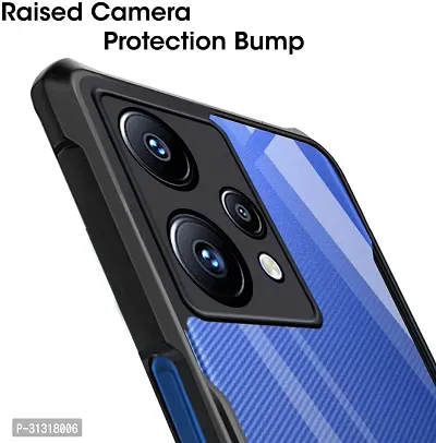 ROYALBASE Back Cover for Realme Narzo 50 Pro 5G Black Camera Bump Protector Silicon-thumb4