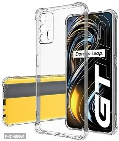 Back Cover for Realme GT 5G Transparent Silicon Pack of 1-thumb0