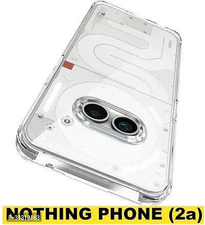 ROYALBASE Back Cover for Nothing Phone 2A TP Transparent Camera Bump Protector Silicon Pack of 1-thumb0