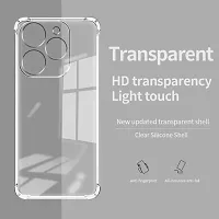 ROYALBASE Back Cover for Infinix Smart 8 BM Transparent Shock Proof Silicon Pack of 1-thumb1