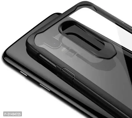 Back Cover for OnePlus 6T Black Grip Case Pack of 1-thumb5