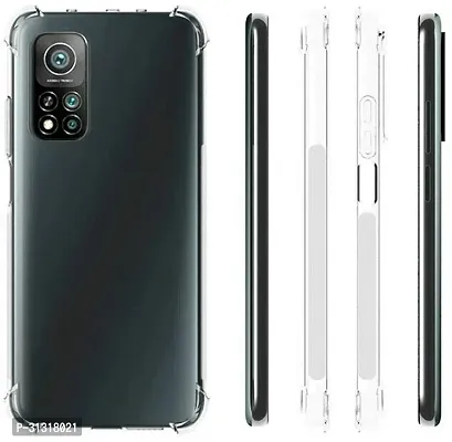 ROYALBASE Back Cover for MI 10T  MI 10T PRO Black Silicon Pack of 1-thumb3