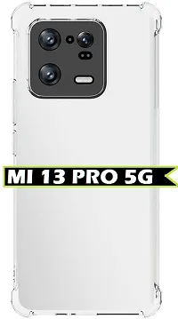 Back Cover for Xiaomi 13 Pro 5G Mi 13 Pro 5G Transparent Camera Bump Protector Silicon Pack of 1-thumb1