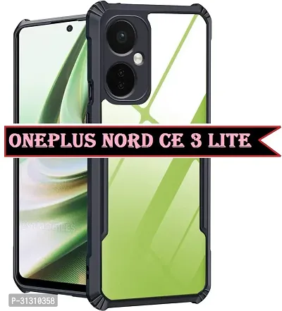 ROYALBASE Back Cover for Oneplus Nord Ce 3 Lite 5G Black Grip Case Silicon Pack of 1-thumb0