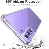 ROYALBASE Back Cover for Samsung Galaxy S23 Transparent Shock Proof Silicon Pack of 1-thumb3