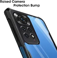 Back Cover for Redmi Note 11S Black Camera Bump Protector Pack of 1-thumb3