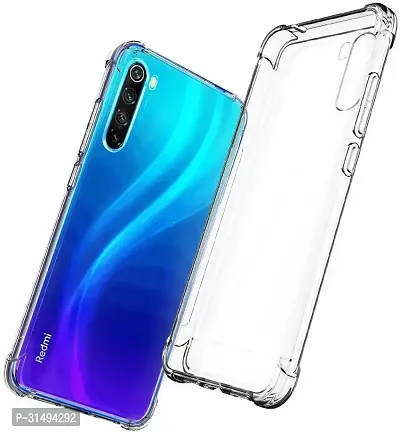 Back Cover for Redmi Note 8T Transparent Grip Case Pack of 1-thumb0