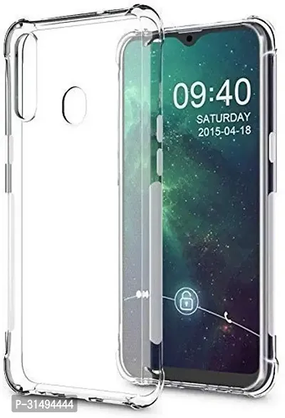 Back Cover for Oppo A31 2020 Transparent Grip Case Pack of 1-thumb0