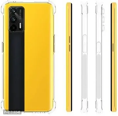 ROYALBASE Back Cover for Realme GT 5G Transparent Silicon Pack of 1-thumb2