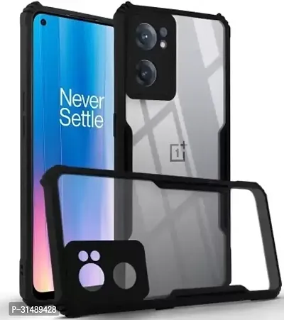 Back Cover for OnePlus Nord CE 2 Black Camera Bump Protector Pack of 1