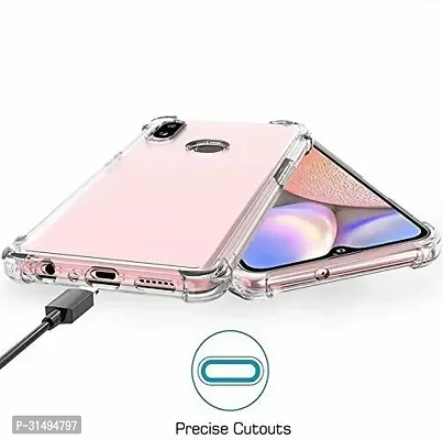 ROYALBASE Back Cover for Samsung Galaxy A10s Transparent Grip Case Pack of 1-thumb3