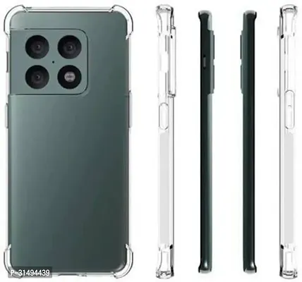 Back Cover for OnePlus 10 Pro OnePlus 10 Pro 5G 1+10 Pro Transparent Camera Bump Protector Silicon Pack of 1-thumb2