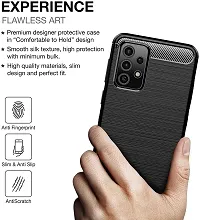 Back Cover for Samsung Galaxy A52 5G Black Grip Case Pack of 1-thumb2