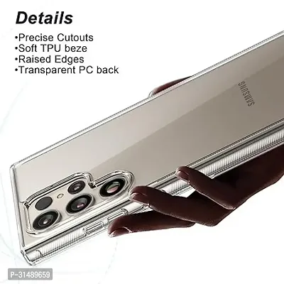 Back Cover for Samsung Galaxy S24 Ultra 5G Samsung Galaxy S24 Ultra Transparent Shock Proof Silicon Pack of 1-thumb4