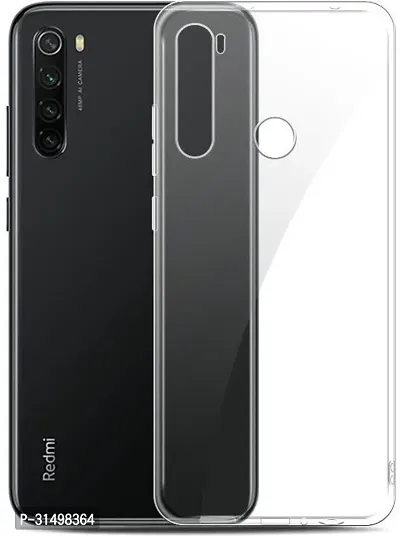 ROYALBASE Back Cover for Redmi Note 8T Transparent Grip Case Pack of 1-thumb0