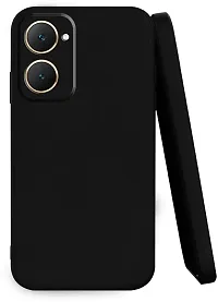 Back Cover for Vivo T3 Lite 5G CA Black Silicon Pack of 1-thumb3