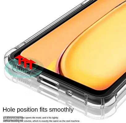 Back Cover for Redmi 13c Transparent Grip Case Pack of 1-thumb2