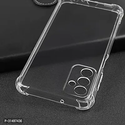 ROYALBASE Back Cover for Samsung Galaxy M13 4G Transparent Grip Case Silicon Pack of 1-thumb2