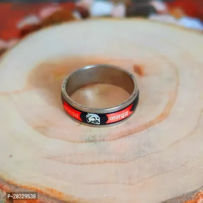 Shiv Creation Chhatrapati Shivaji Maharaj  Multicolor  Stainless Steel  Ring For Men And Women