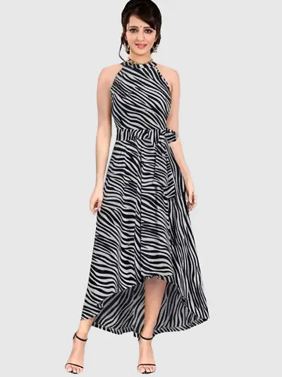 Stylish High-low Dress For Women