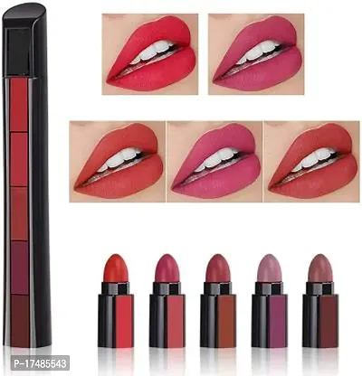 5 In 1 Long Lasting Matte Lipstick-thumb0