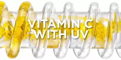 GARNIER Bright Complete Vitamin C Serum-15ml + Vitamin C Cream UV, 23g  (2 Items in the set)-thumb3