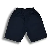 Maskhare Boys Boxer Regular Fit Cotton Shorts Elasticated Waist with Three Pockets | Comfortable Bermuda Shorts (Navy)-thumb2