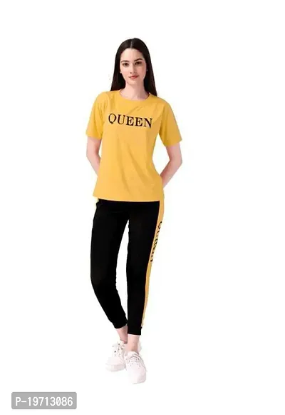 Printed Women Track Suit Queen