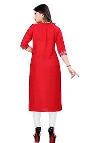 Classic Cotton  Stitched Kurti For Women-thumb1