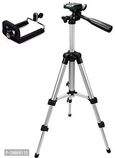 GOOD  3110 Tripod Stand for Phone and Camera Adjustable Aluminium Alloy Tripod Stand Holder for Mobile Phones  Camera, Photo/Video Shoot - (Pack of - 1) Brand: Generic  Search this page-thumb2