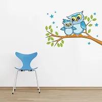 Sticker Hub Owl Wall Sticker 47cm x 73cm AS287-thumb1