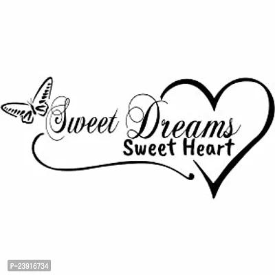 Sweet Dreams Sweet Heart' Wall Sticker (45 cm X 101 cm)-thumb3