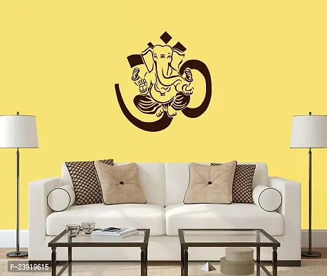 Sticker Hub Lord Ganesha Wall Sticker 60cm X 58cm AS238-thumb3