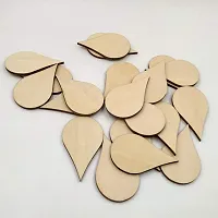 Paintable Drop Shape Wooden Laser Cut For Decoration -Pack Of 30-thumb4