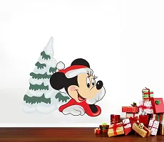 Sticker Hub Christmas Mickey Mouse Wall Sticker 59cm X 60cm AS221-thumb2