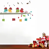 Sticker Hub Bird with Tree Wall Sticker 57cm x 91cm AS306-thumb1